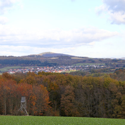 Im Herbst 2012 | Vom höchsten Punkt in Richtung Niederstaufenbach aus